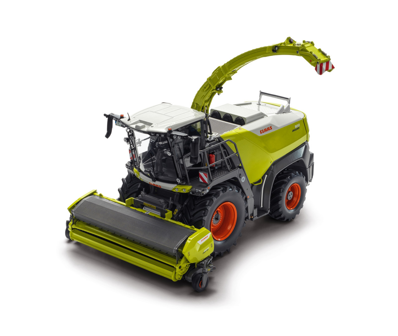 Claas Jaguar 1100 met Pick Up 4500 Claas Limited Edition - 1:32